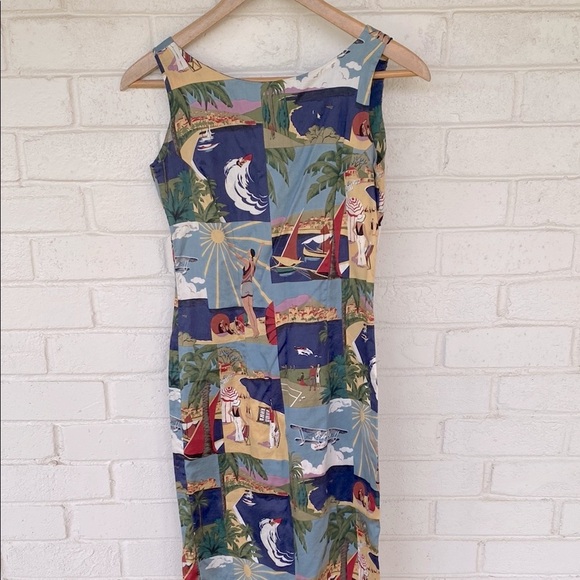 Reyn Spooner Vintage Hawaiian Dress XS - Picture 1 of 8